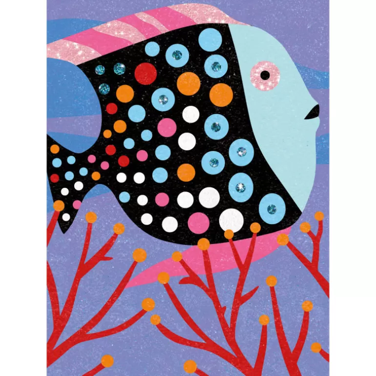 Djeco Sables Colorés, Paillettes<Arcs-En-Ciel De Poissons, Sables Colorés 8661