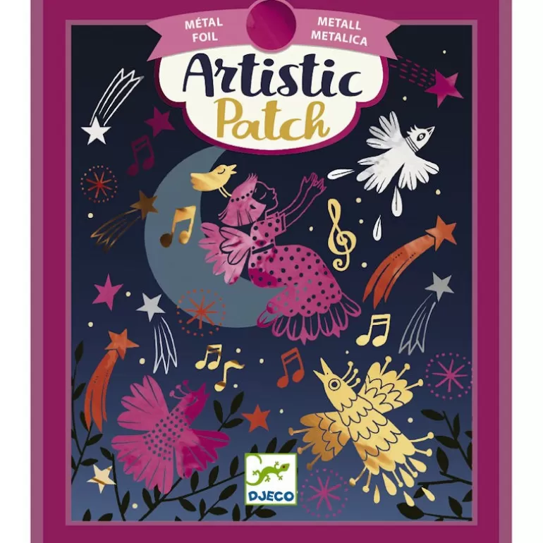 Djeco Artistic Djeco<Artistic Patch Metal "Ritournelle" 9460