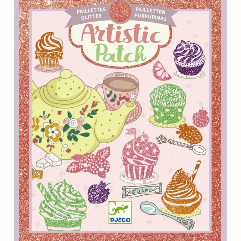 Djeco Artistic Djeco<Artistic Patch Paillettes "Gourmandises" 9470