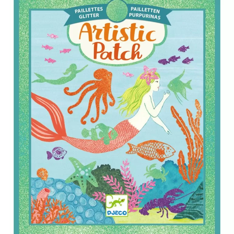 Djeco Artistic Djeco<Artistic Patch Paillettes "Oceane" 9466