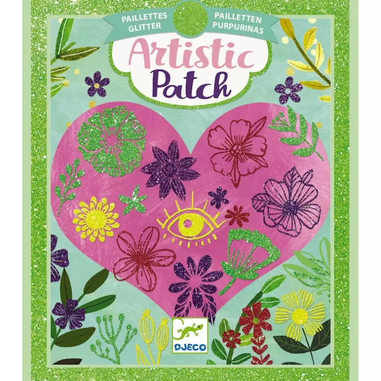 Djeco Artistic Djeco<Artistic Patch Paillettes "Petales" 9465