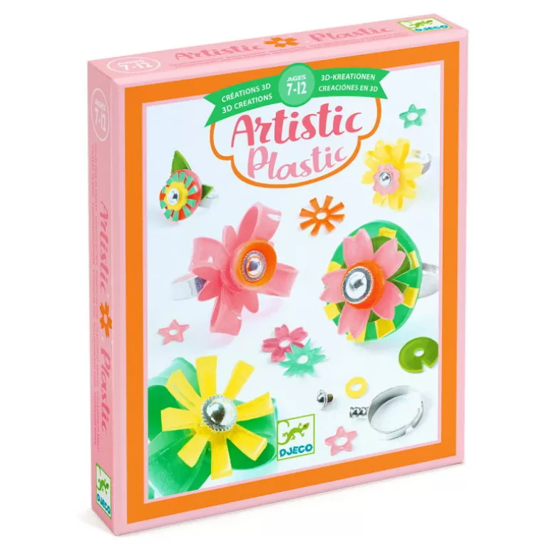 Djeco Artistic Djeco<Artistic Plastic "Collection De Bagues" 9499