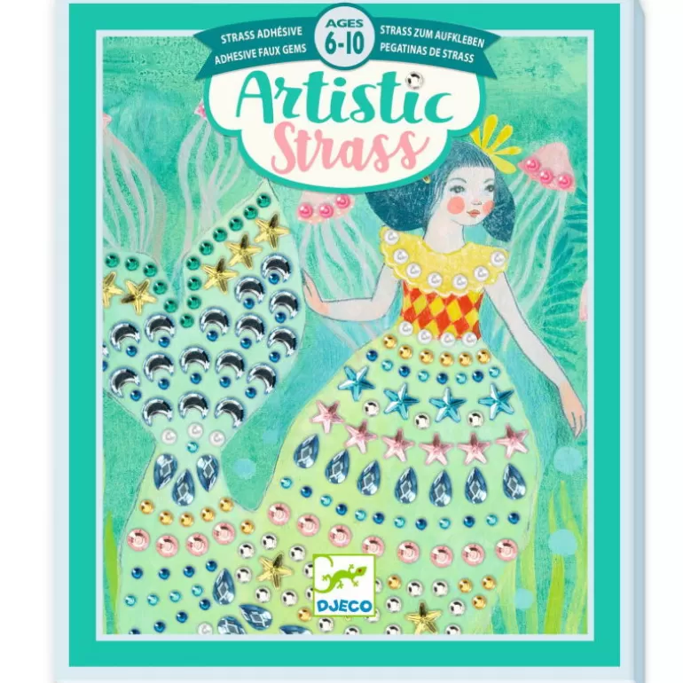 Djeco Artistic Djeco<Artistic Strass "Ondes Aquatiques" 9433