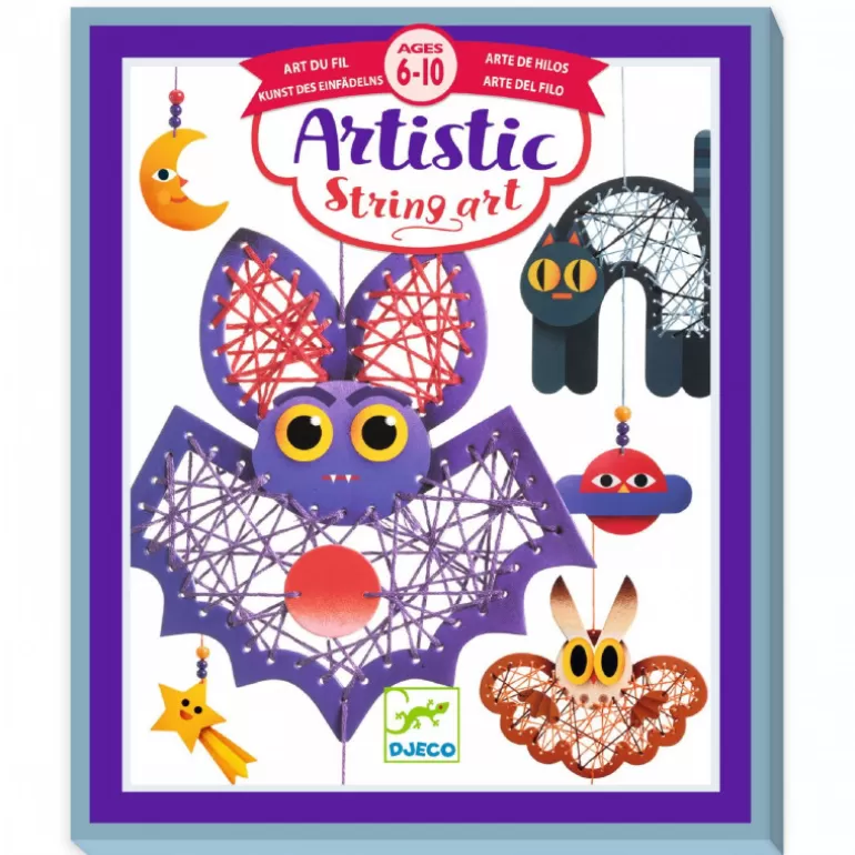 Djeco Artistic Djeco<Artistic String Art "La Nuit" 9437
