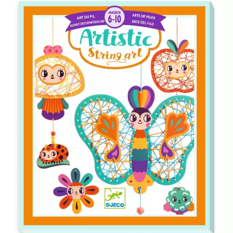 Djeco Artistic Djeco<Artistic String Art "Le Jardin" 9436