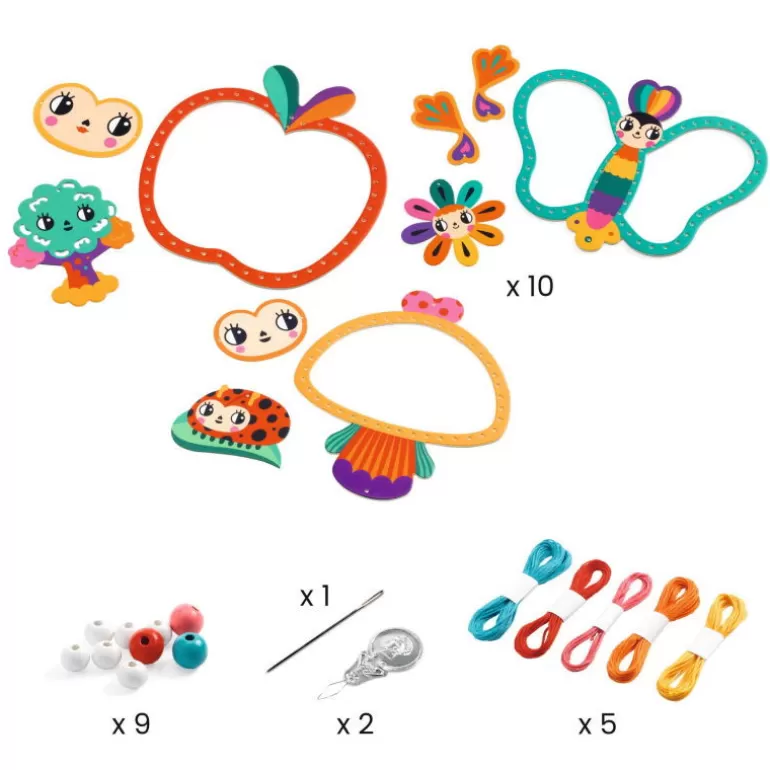 Djeco Artistic Djeco<Artistic String Art "Le Jardin" 9436