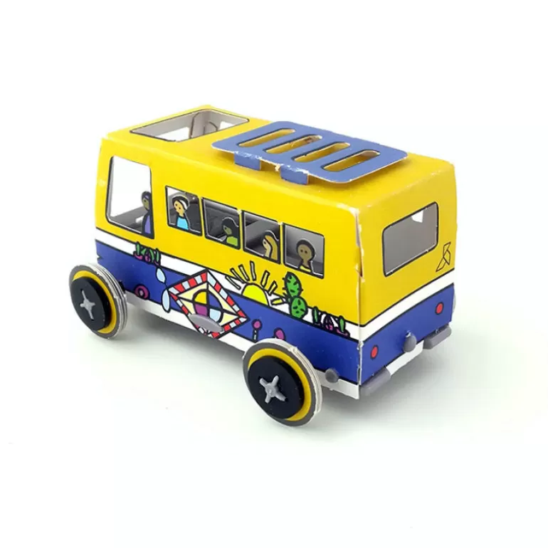 LITOGAMI Litogami, Petits Jouets Solaires<Autogami Bus De Dakar, Voiture Solaire