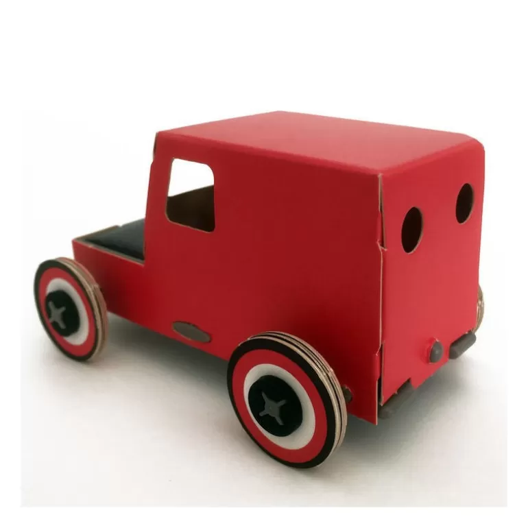 LITOGAMI Litogami, Petits Jouets Solaires<Autogami Rouge 'Tomate', Voiture Solaire