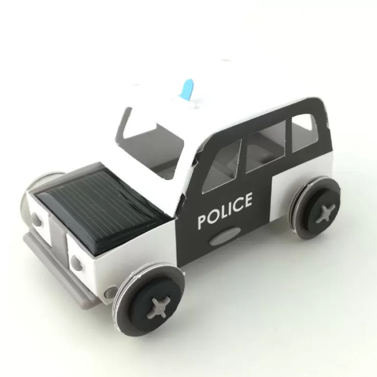 LITOGAMI Litogami, Petits Jouets Solaires<Autogami Voiture De Police, Voiture Solaire