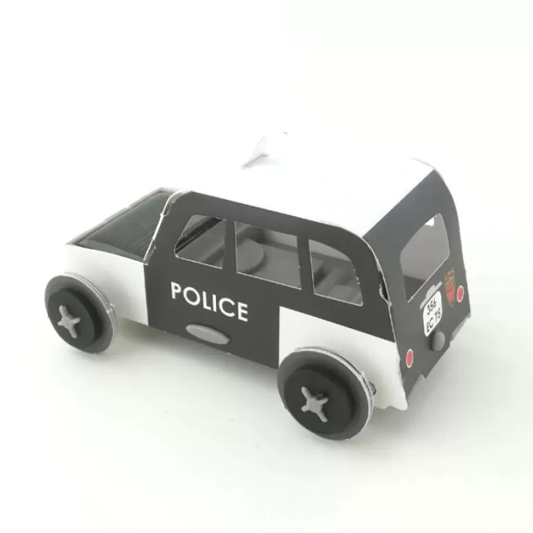 LITOGAMI Litogami, Petits Jouets Solaires<Autogami Voiture De Police, Voiture Solaire