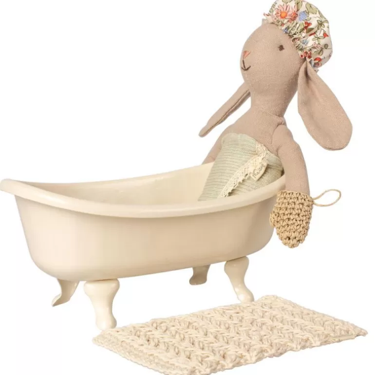 Maileg Maison De Poupee En Bois<Baignoire Vintage Miniature