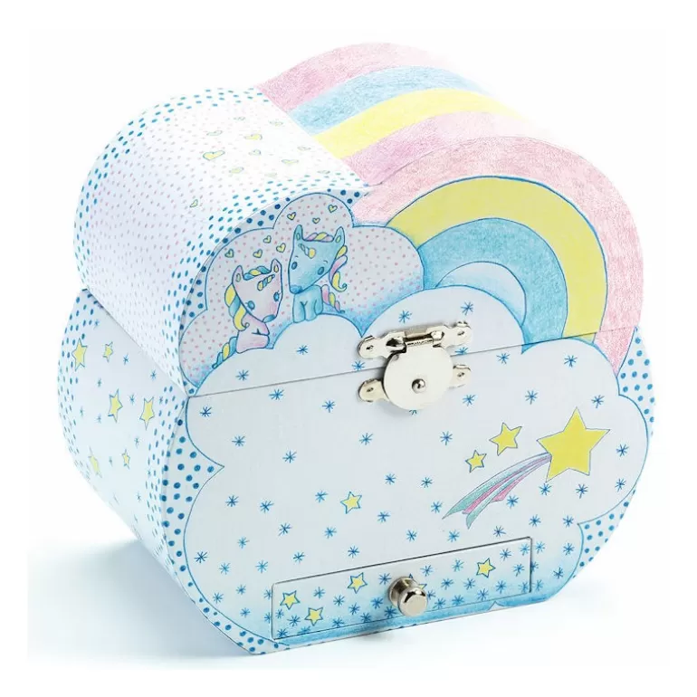 Djeco Little Big Room By Djeco<Boite A Musique Reve Des Licornes 6605
