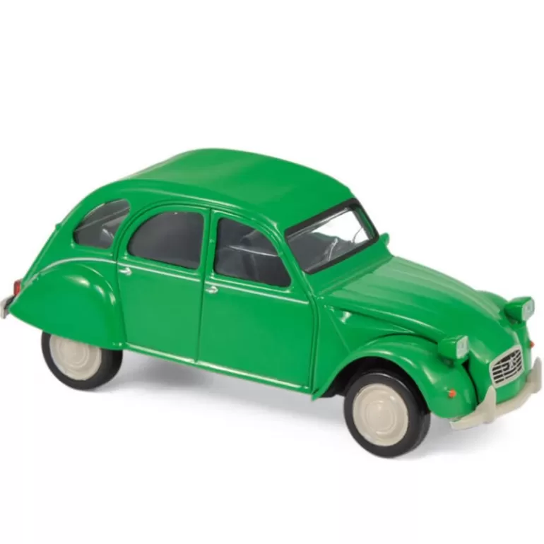 NOREV Jouets Garage, Voitures<Citroen 2Cv 6 Club 1979 Verte 1-43Eme