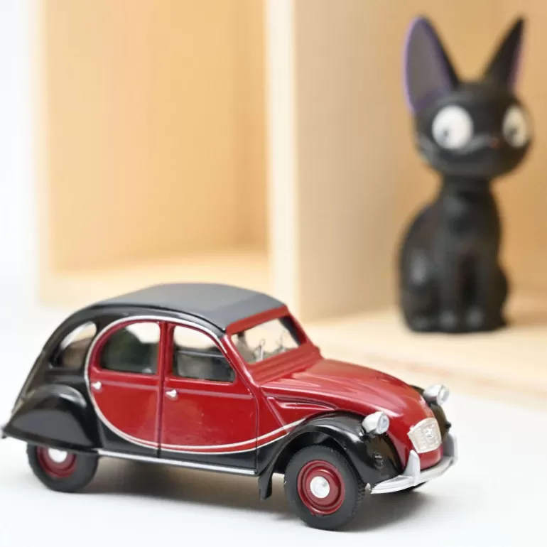 NOREV Jouets Garage, Voitures<Citroen 2Cv Charleston 1982 - Rouge & Noire Classic