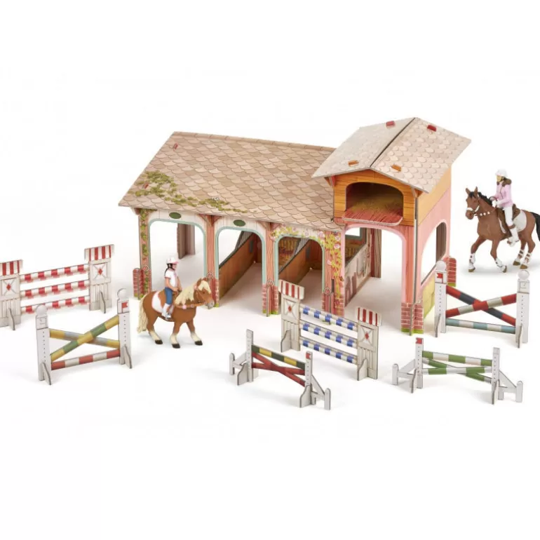 Papo Ferme En Bois, Centre Équestre Et Zoo<Coffre Poney Club 80313