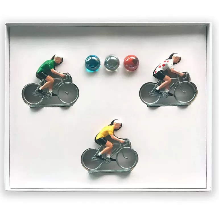 Bernard & Eddy Déco Design<Coffret Jeu 3 Cyclistes _