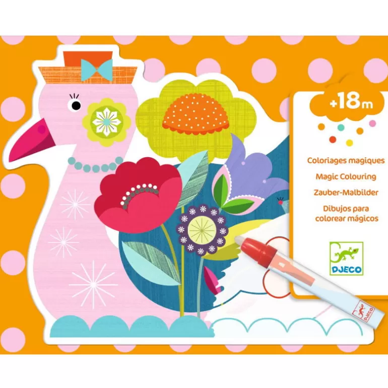 Djeco Dessin, Peinture, Coloriage<Coloriages Magiques A L'Eau "Animalolen" 9069