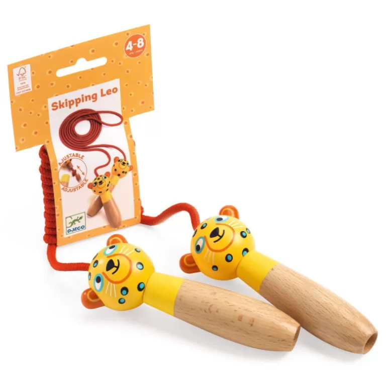 Djeco Jouets De Plein Air<Corde A Sauter Pour Enfant "Skipping Leo" 2058