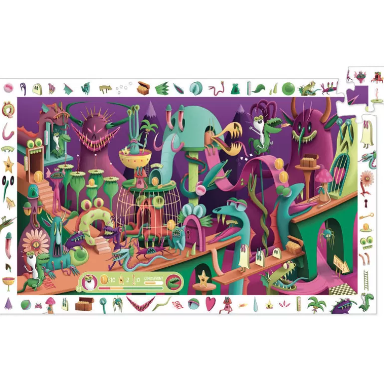 Djeco Puzzles Djeco<Dans Un Jeu Video, Puzzle Observation 200 Pcs 7560