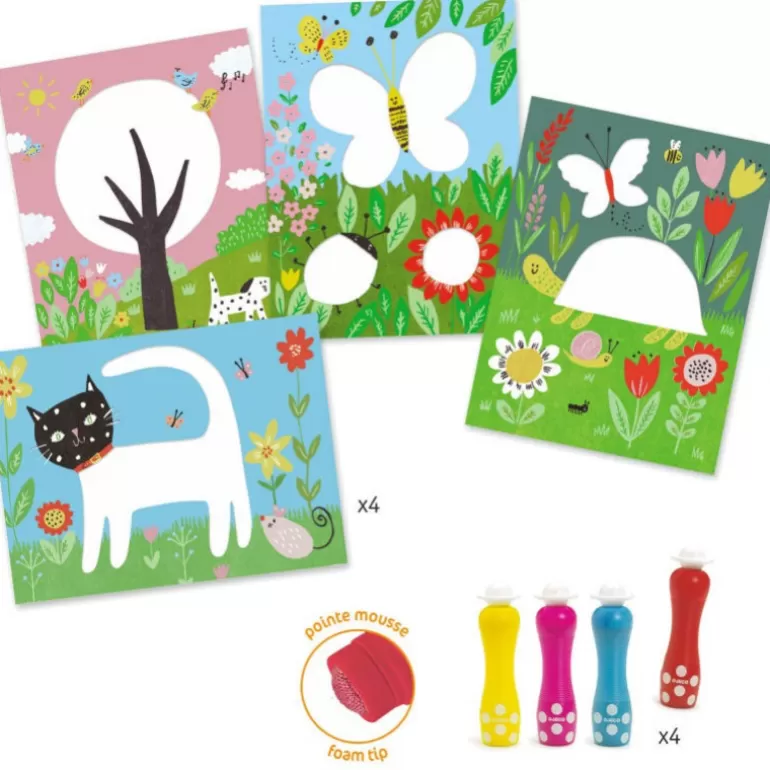 Djeco Dessin, Peinture, Coloriage<Dessiner Des Points En Peinture "A Petits Points" 9887