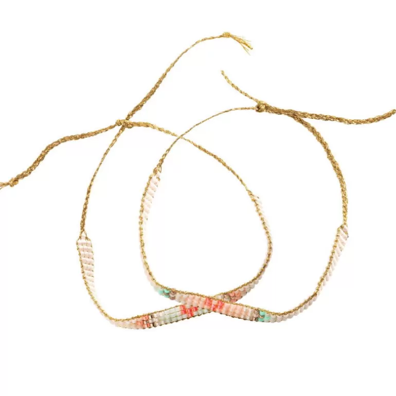 Djeco Perles, Savons, Bougies<Duo De Bracelets You & Me "Miyuki Et Coeurs" 0018