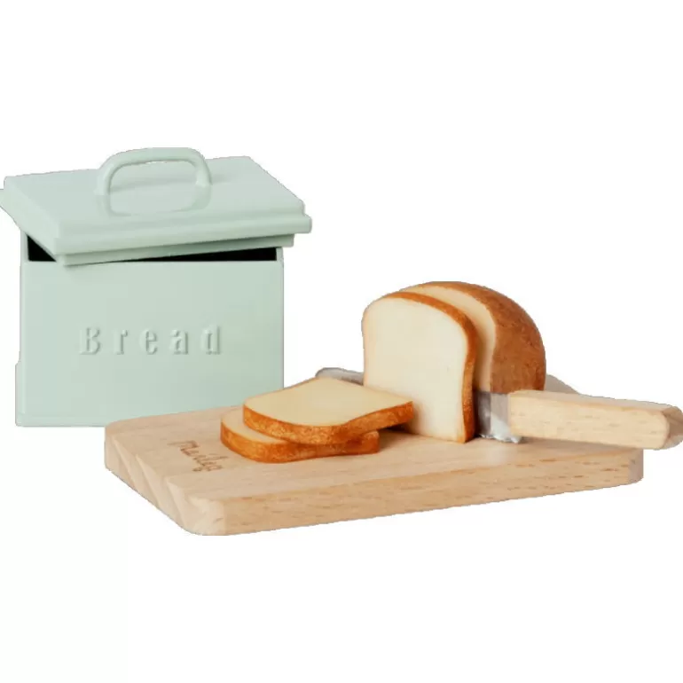 Maileg Maison De Poupee En Bois<Ensemble Boite A Pain Miniature Pour Souris