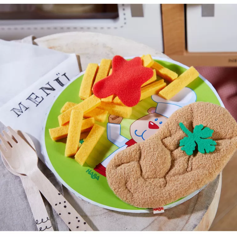 HABA Jouets Cuisine, Dînette<Escalope Panee Avec Frites, Jouet 305764