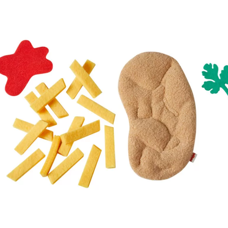 HABA Jouets Cuisine, Dînette<Escalope Panee Avec Frites, Jouet 305764