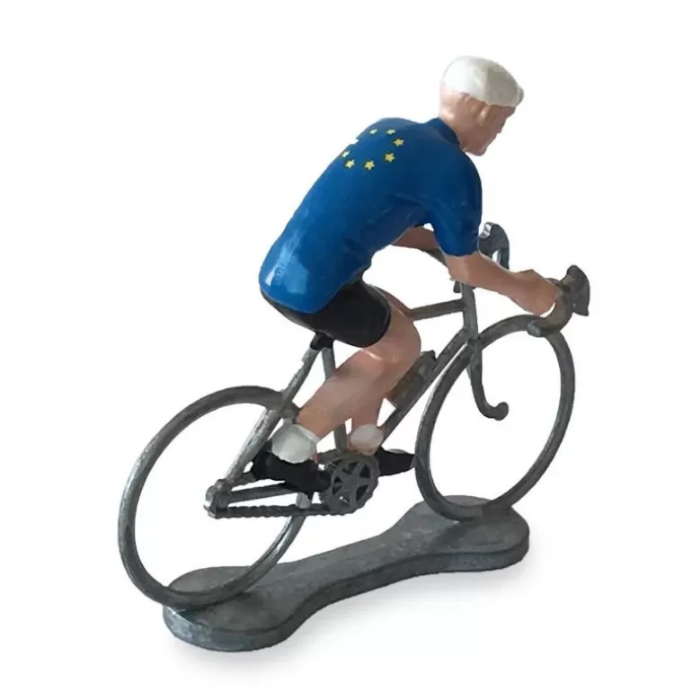Bernard & Eddy Déco Design<Figurine Cycliste Maillot Champion D'Europe _
