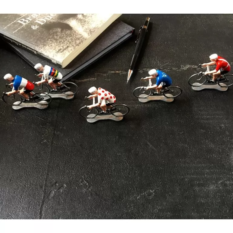Bernard & Eddy Déco Design<Figurine Cycliste Maillot Suisse _