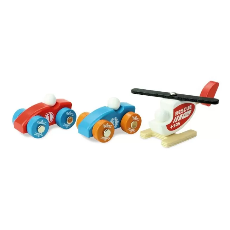 VILAC Jouets Garage, Voitures<Grand Garage En Bois ity 2310