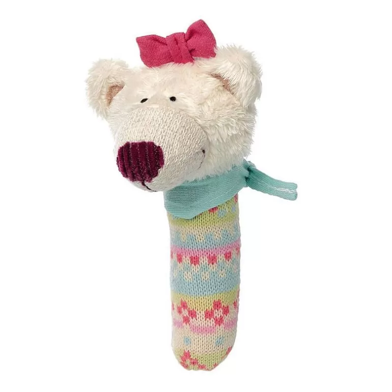 SIGIKID Poupées, Peluches<Hochet "Pouet Pouet" Ours Hilde Gilde 41423