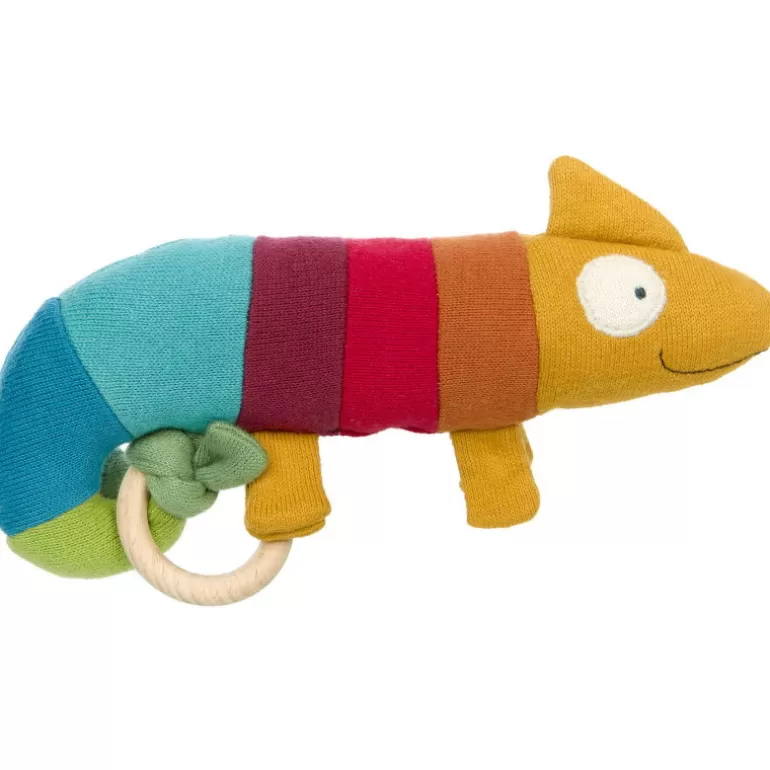 SIGIKID Poupées, Peluches<Hochet Tricote Cameleon 39354