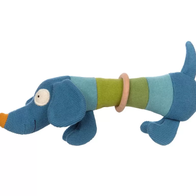 SIGIKID Poupées, Peluches<Hochet Tricote Chien 39376
