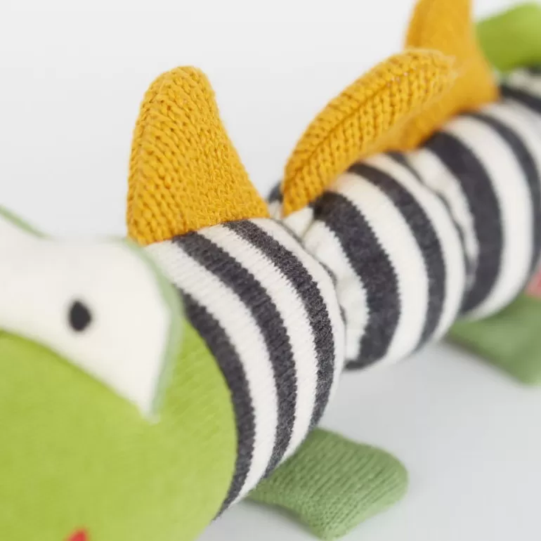 SIGIKID Poupées, Peluches<Hochet Tricote Crocodile 39212