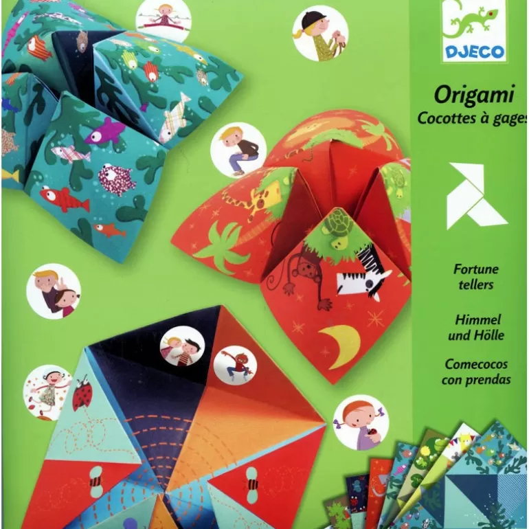 Djeco Origami, Pliages<Initiation A L'Origami Salieres, Loisir Creatif Djo 8764