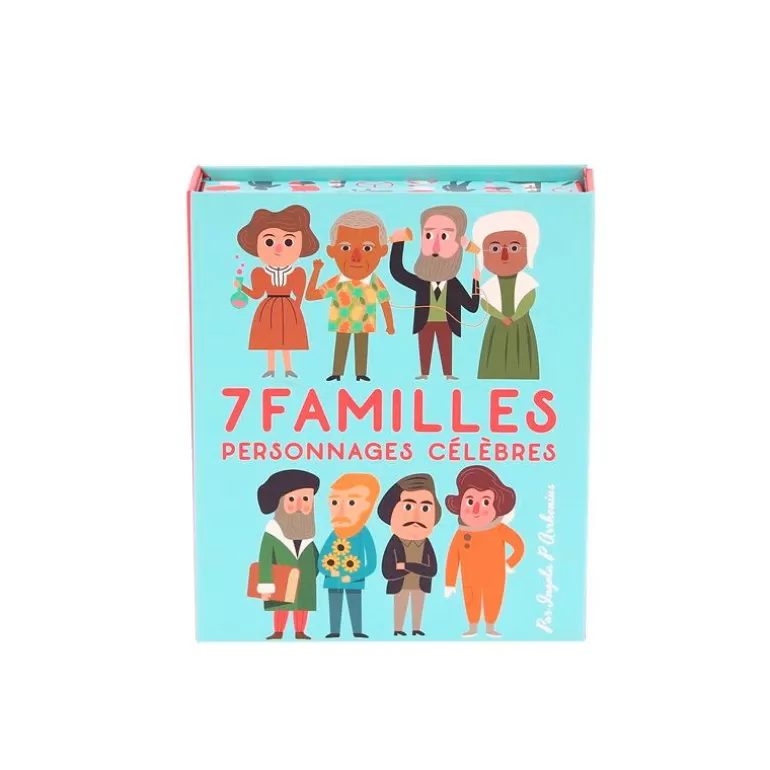 VILAC Jeux De Société<Jeu De 7 Familles "Personnages Celebres" Ingela P. Arrhenius 7616