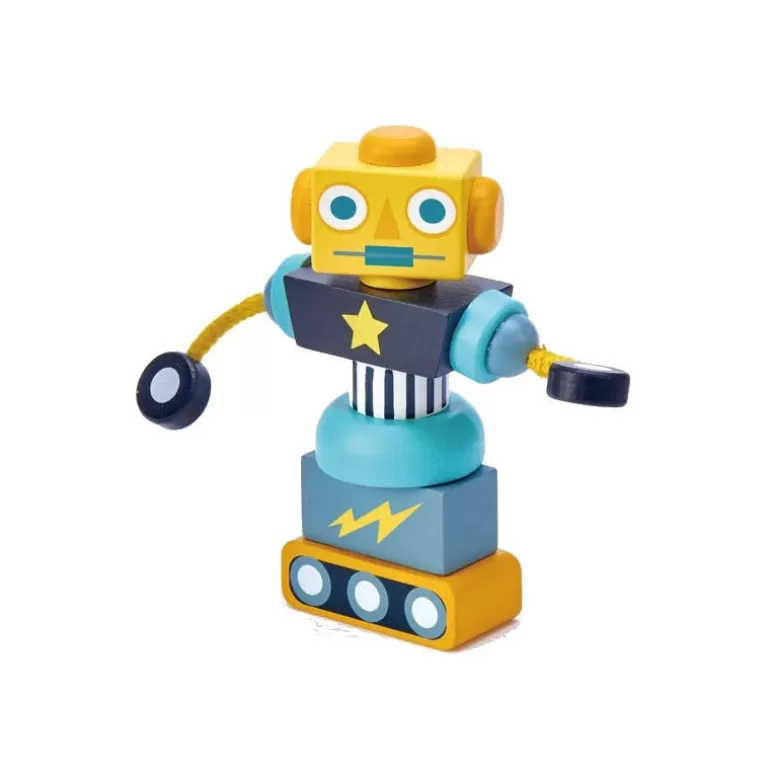tender leaf toys Jeux De Construction<Jeu De Construction De Robots En Bois,