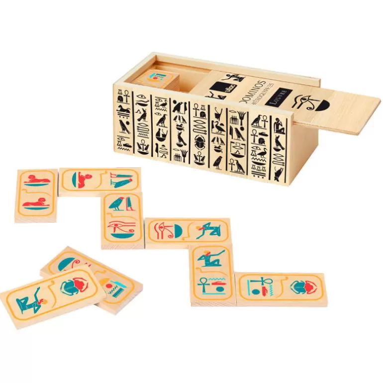 VILAC Jeux De Société<Jeu De Dominos 'Hieroglyphes' Musee Du Louvre 9504