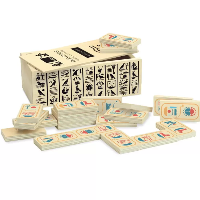 VILAC Jeux De Société<Jeu De Dominos 'Hieroglyphes' Musee Du Louvre 9504