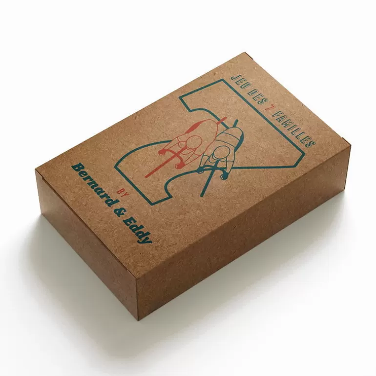 Bernard & Eddy Déco Design<Jeu Des 7 Familles "Champions Cyclistes" Bernard Et Eddy