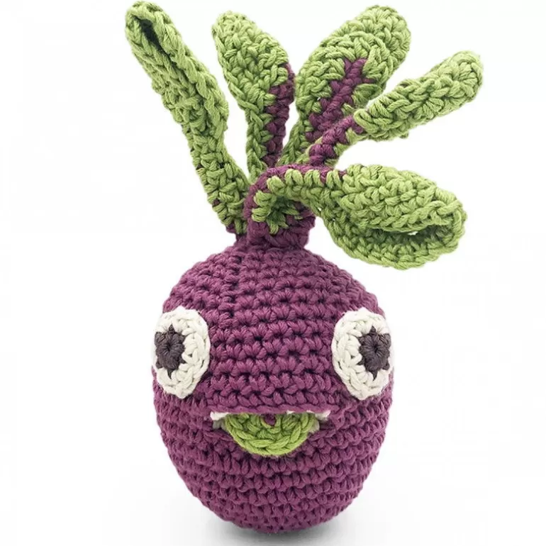 MyuM Jouets D'éveil En Tissu<Kit Mini Veggy Hochets Pour Bebe En Crochet En Coton Bio The Veggy Toys