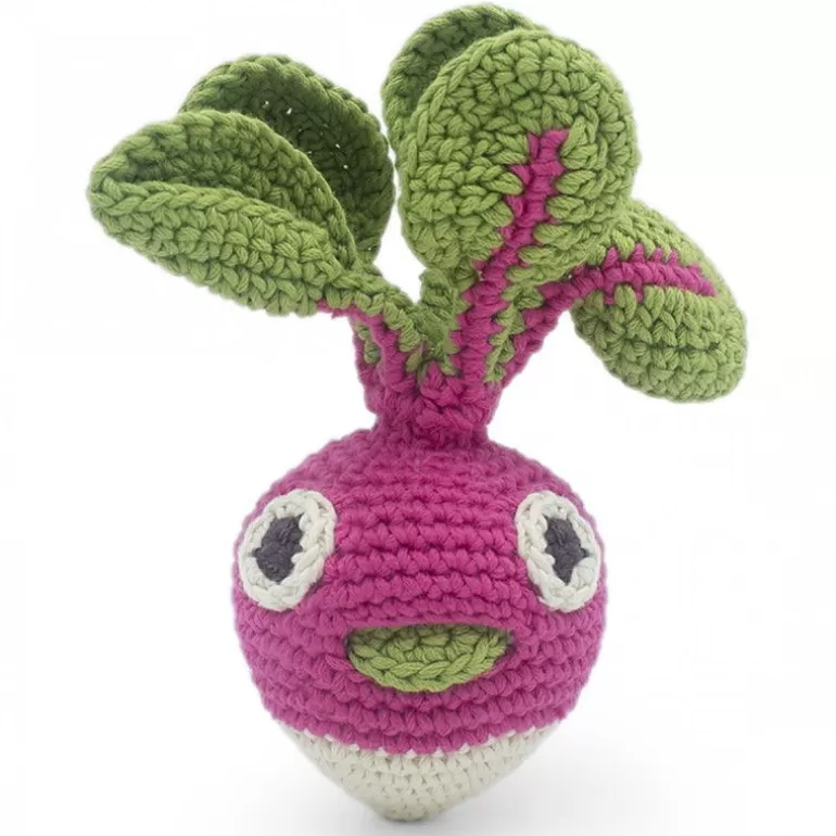 MyuM Jouets D'éveil En Tissu<Kit Mini Veggy Hochets Pour Bebe En Crochet En Coton Bio The Veggy Toys