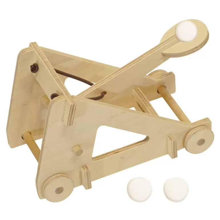 Manufacture en famille Bricolage Enfant<La Catapulte De Plywood De