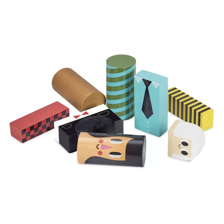 VILAC Jouets Cubes En Bois<Les Bonhommes En Cubes 7717