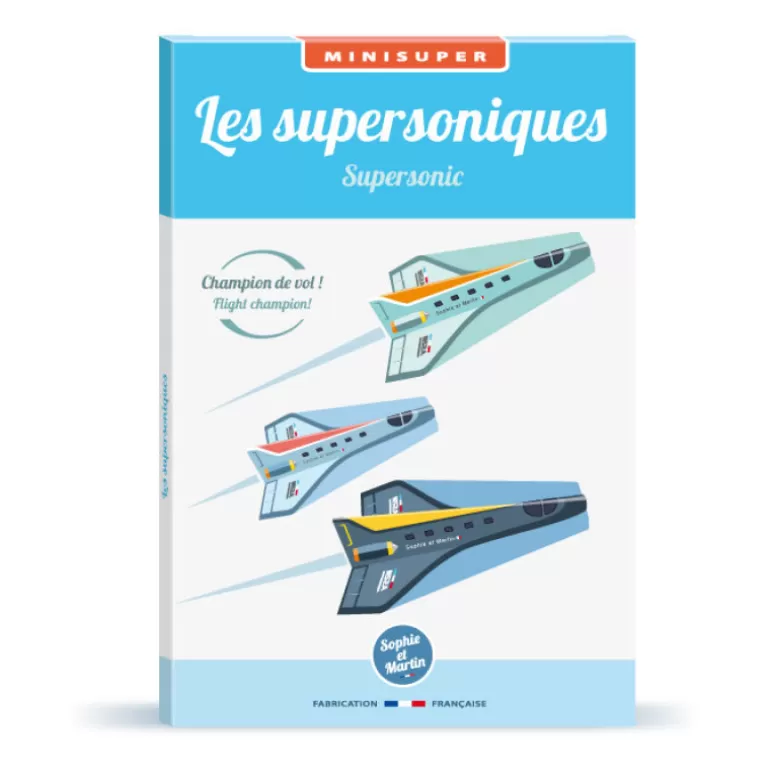 Sophie et Martin Jeux Loisirs Créatifs Fabriqués En France<Les Supersoniques, Kit Minisuper ''