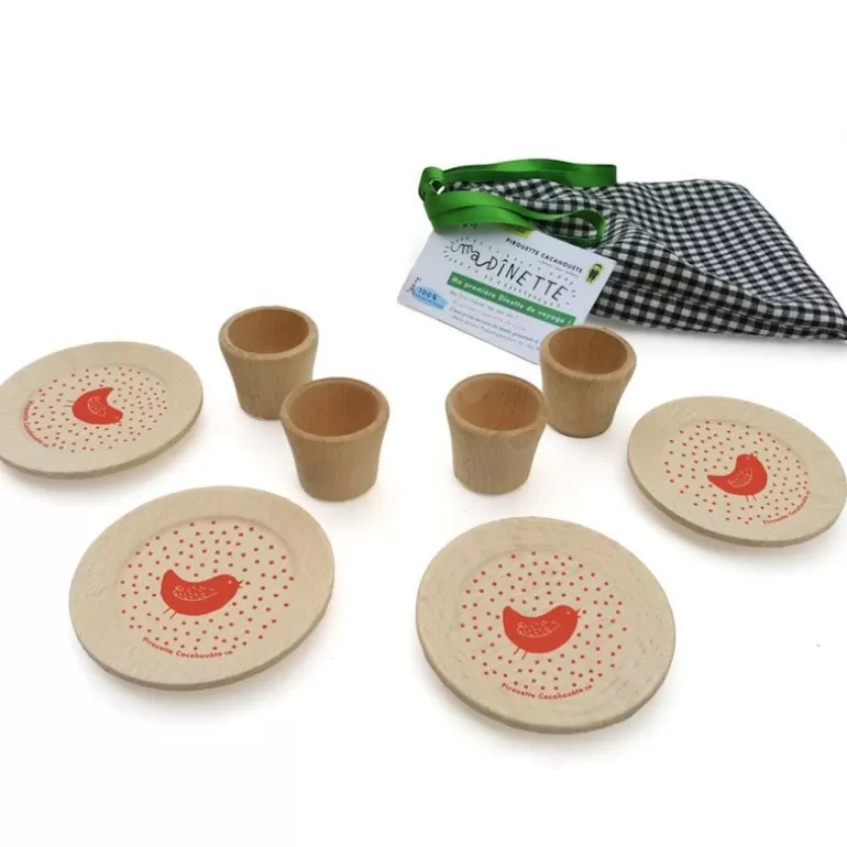 PIROUETTE Cacahouète Jeux Pirouette Cacahouète<Ma Dînette De Voyage En Bois