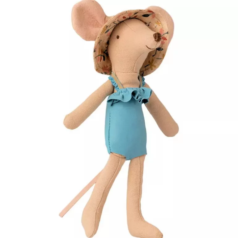 Maileg Maison De Poupee En Bois<Maman Souris Et Sa Cabine De Plage