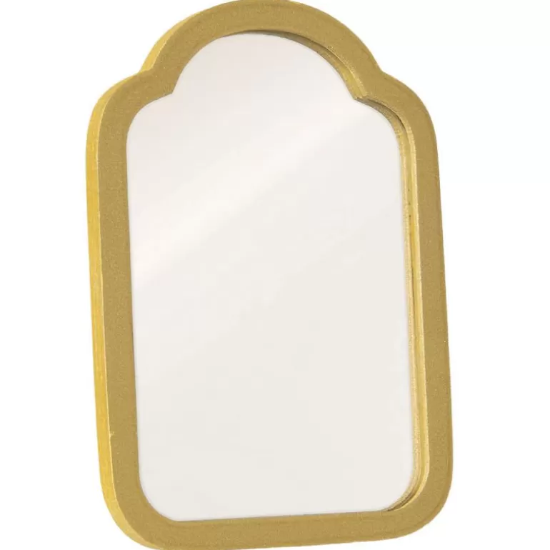 Maileg Maison De Poupee En Bois<Miroir Ancien Dore Miniature