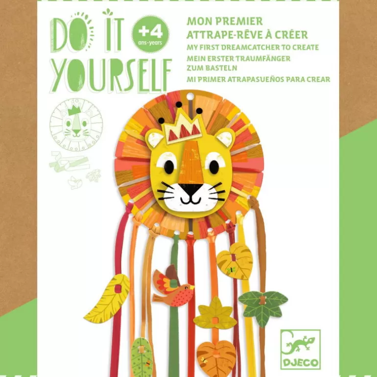 Djeco Décoration Enfants<Mon Premier Attrape-Reve A Creer "Petit Lion" Diy 7965
